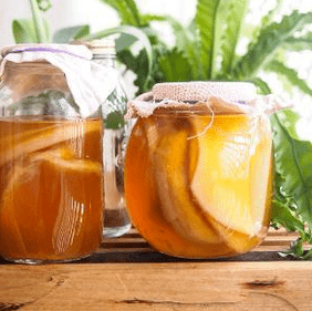 Teepilze aus dem Pilz